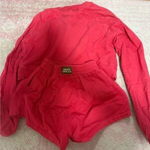 Daily Drills Bold Red Apparel